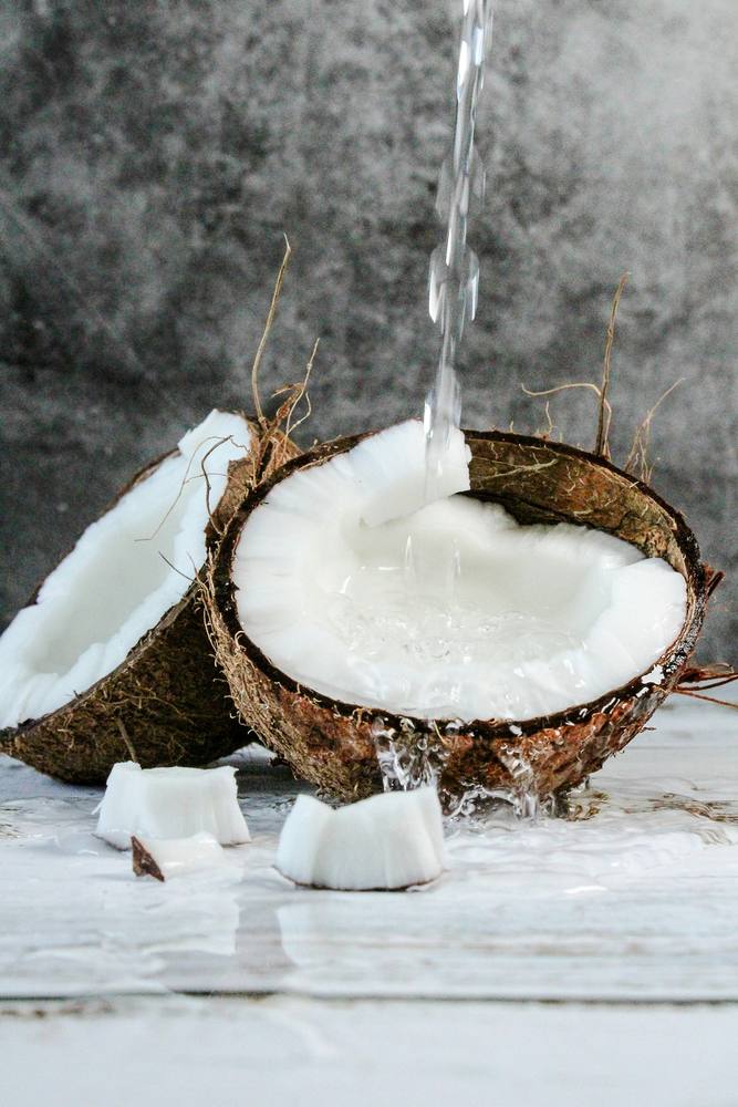 Coconut water and meat